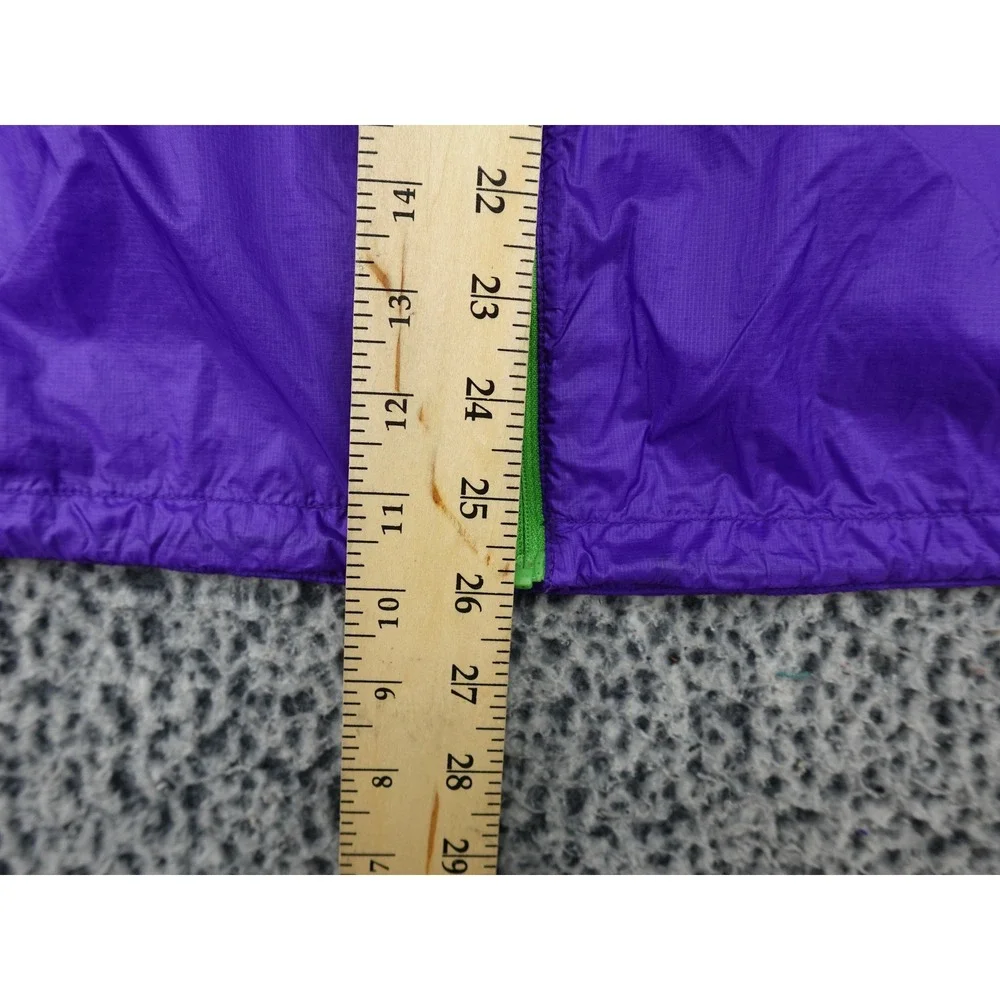Marmot Windbreaker Jacket Mens XL Purple Lightweight Full Zip Mesh Lined